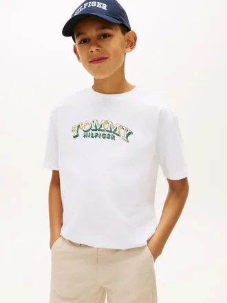 Camiseta infantil con estampado gráfico 3D