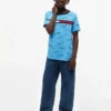 Camiseta infantil con estampado integral Camiseta infantil con estampado integral