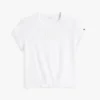 Camiseta infantil con lazo delantero y logotipo de Hilfiger Camiseta infantil con lazo delantero y logotipo de Hilfiger