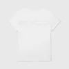 Camiseta infantil con rayas y bandera