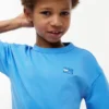 Camiseta infantil con logotipo de bandera en tonos Camiseta infantil con logotipo de bandera en tonos