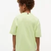 Camiseta infantil con logotipo de bandera en tonos Camiseta infantil con logotipo de bandera en tonos