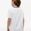Camiseta infantil con logotipo y rayas de bandera Camiseta infantil con logotipo y rayas de bandera