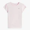 Camiseta infantil con ribete en las mangas