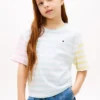 Camiseta infantil de rayas mixtas Camiseta infantil de rayas mixtas