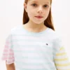 Camiseta infantil de rayas mixtas Camiseta infantil de rayas mixtas