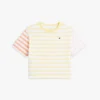 Camiseta infantil de rayas mixtas Camiseta infantil de rayas mixtas