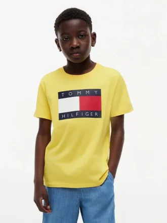 Camiseta infantil Tommy con el logotipo de la bandera