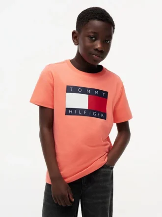 Camiseta infantil Tommy con el logotipo de la bandera