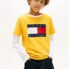 Camiseta infantil Tommy con el logotipo de la bandera Camiseta infantil Tommy con el logotipo de la bandera
