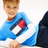 Camiseta infantil Tommy con el logotipo de la bandera Camiseta infantil Tommy con el logotipo de la bandera