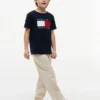Camiseta infantil Tommy con el logotipo de la bandera Camiseta infantil Tommy con el logotipo de la bandera