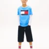 Camiseta infantil Tommy con el logotipo de la bandera Camiseta infantil Tommy con el logotipo de la bandera