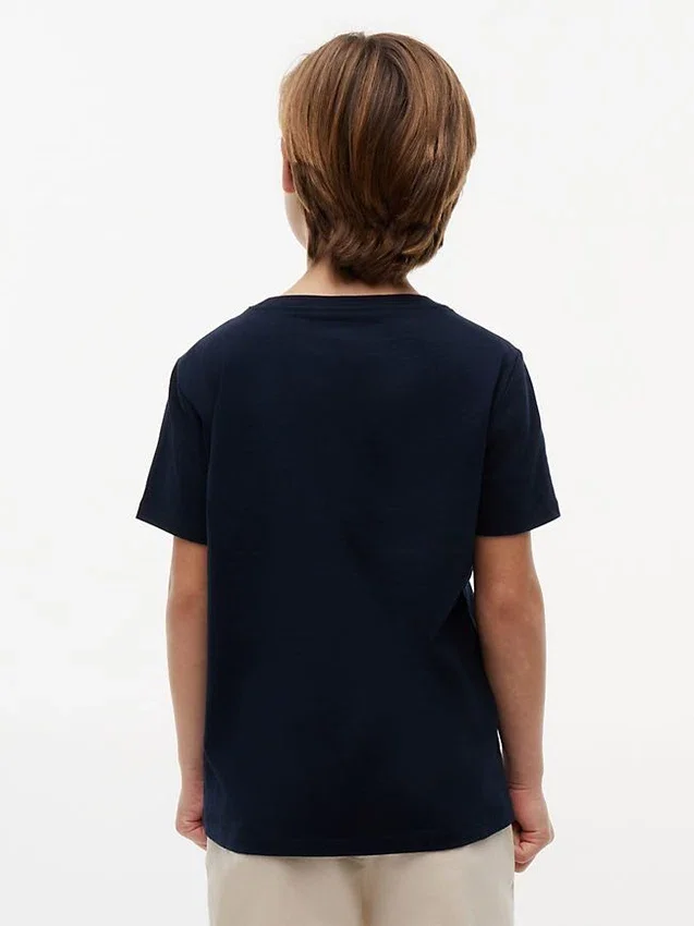 Camiseta infantil Tommy con el logotipo de la bandera Camiseta infantil Tommy con el logotipo de la bandera
