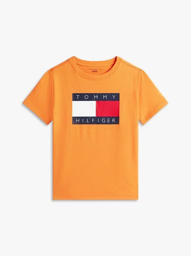 Camiseta infantil Tommy con el logotipo de la bandera Camiseta infantil Tommy con el logotipo de la bandera