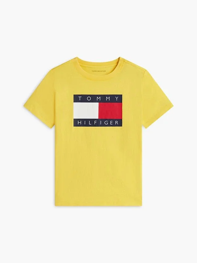 Camiseta infantil Tommy con el logotipo de la bandera Camiseta infantil Tommy con el logotipo de la bandera