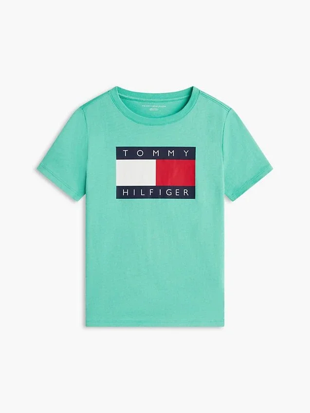 Camiseta infantil Tommy con el logotipo de la bandera Camiseta infantil Tommy con el logotipo de la bandera