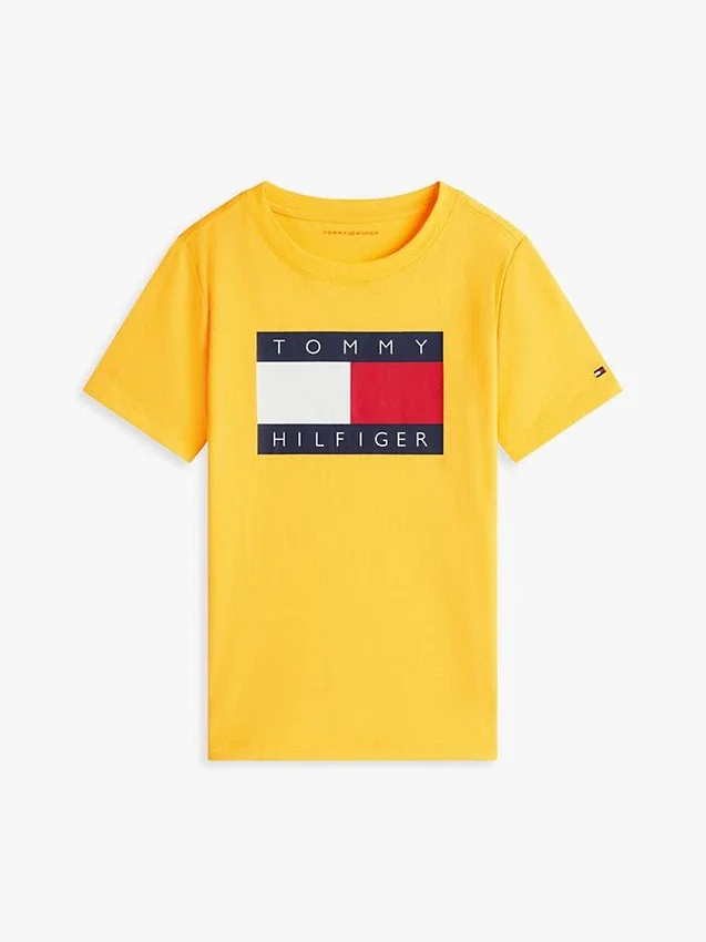 Camiseta infantil Tommy con el logotipo de la bandera Camiseta infantil Tommy con el logotipo de la bandera