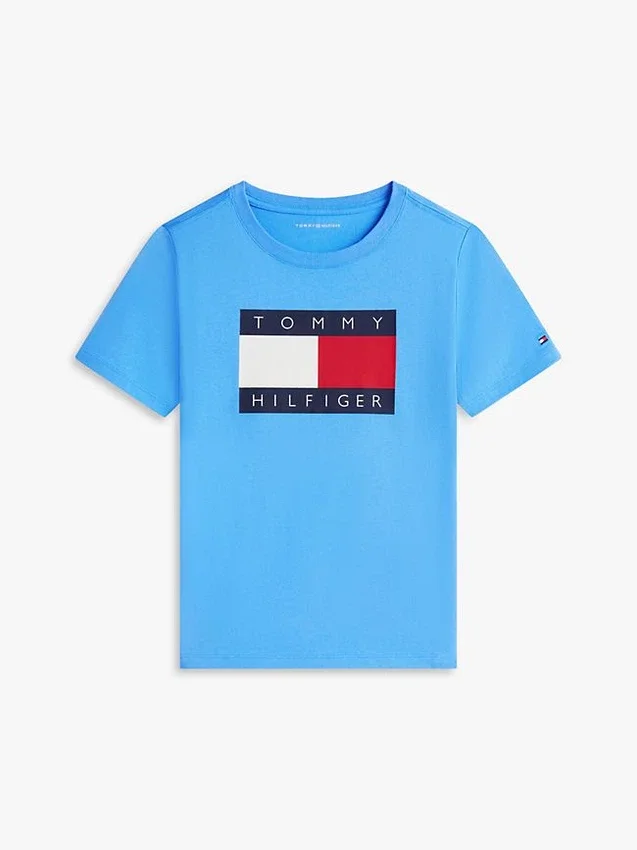 Camiseta infantil Tommy con el logotipo de la bandera Camiseta infantil Tommy con el logotipo de la bandera