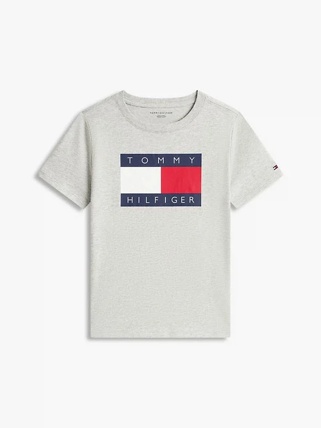 Camiseta infantil Tommy con el logotipo de la bandera Camiseta infantil Tommy con el logotipo de la bandera