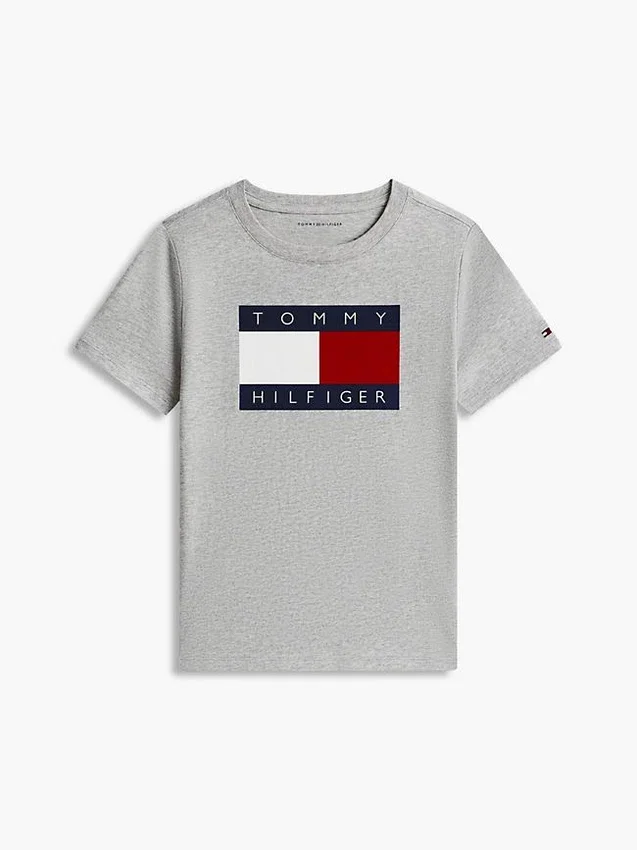 Camiseta infantil Tommy con el logotipo de la bandera Camiseta infantil Tommy con el logotipo de la bandera