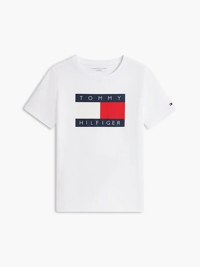 Camiseta infantil Tommy con el logotipo de la bandera Camiseta infantil Tommy con el logotipo de la bandera