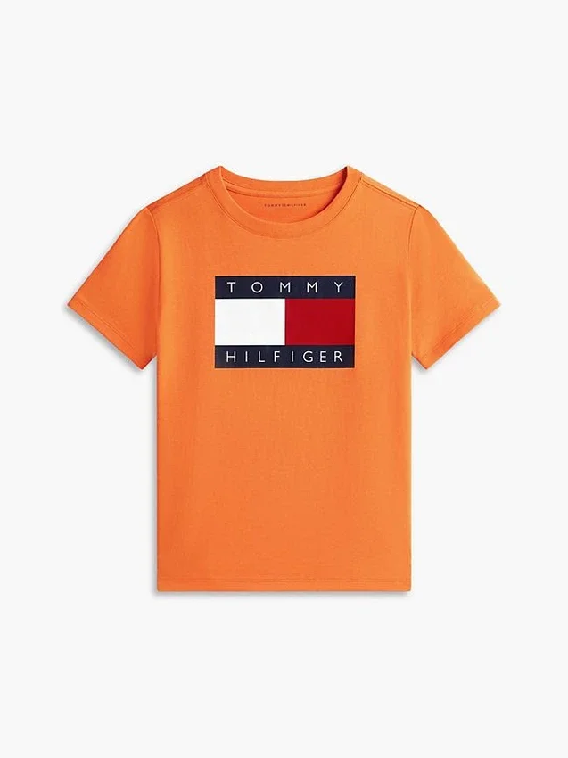 Camiseta infantil Tommy con el logotipo de la bandera Camiseta infantil Tommy con el logotipo de la bandera