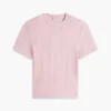 Camiseta ligera de punto acanalado