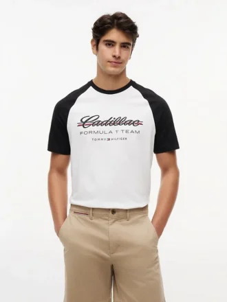 Camiseta raglán Tommy x Cadillac F1® Team