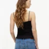 Camiseta sin mangas ajustada con fruncidos de Tommy Jeans