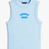 Camiseta sin mangas con logo en relieve de Tommy Jeans