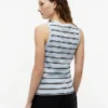 Camiseta sin mangas de corte ajustado Camiseta sin mangas de corte ajustado