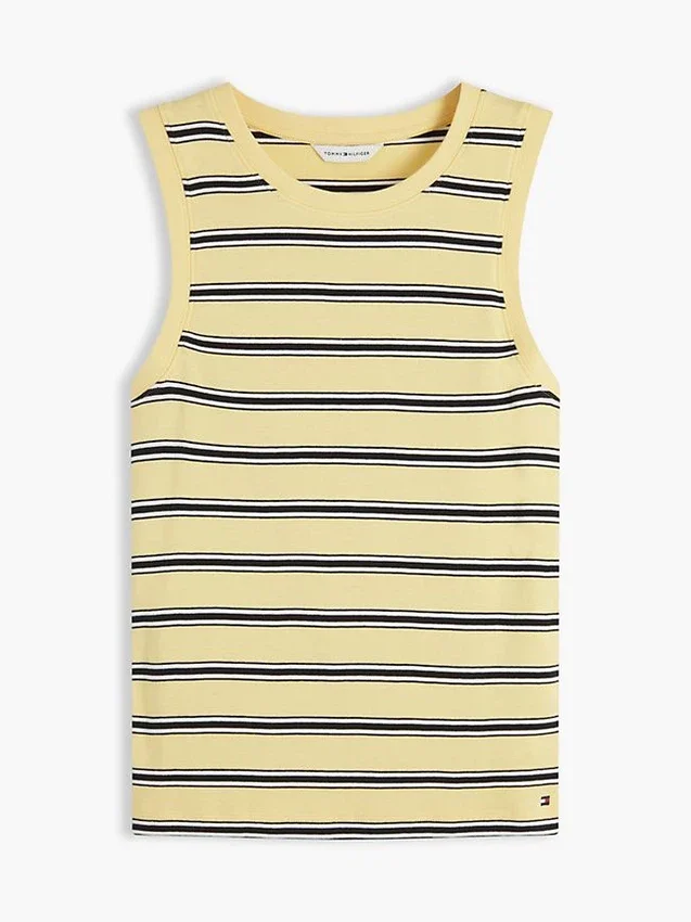 Camiseta sin mangas de corte ajustado Camiseta sin mangas de corte ajustado