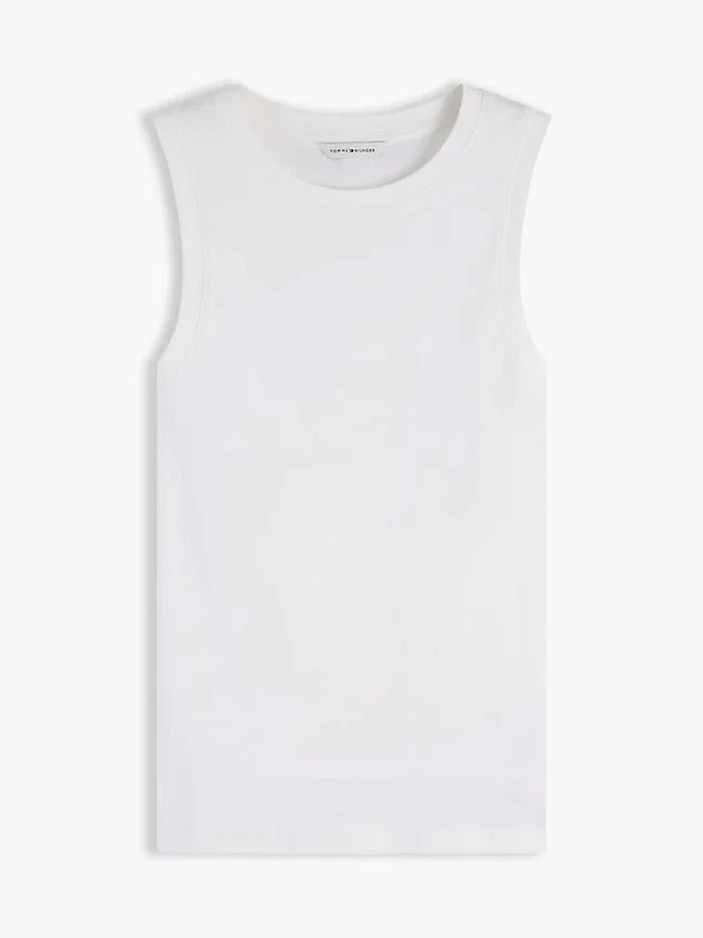 Camiseta sin mangas de corte ajustado Camiseta sin mangas de corte ajustado