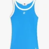 Camiseta sin mangas de punto acanalado con monograma Camiseta sin mangas de punto acanalado con monograma