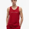 Camiseta sin mangas para dormir con el logotipo de Hilfiger