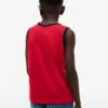 Camiseta sin mangas para niños con el logotipo de Tommy en letra cursiva