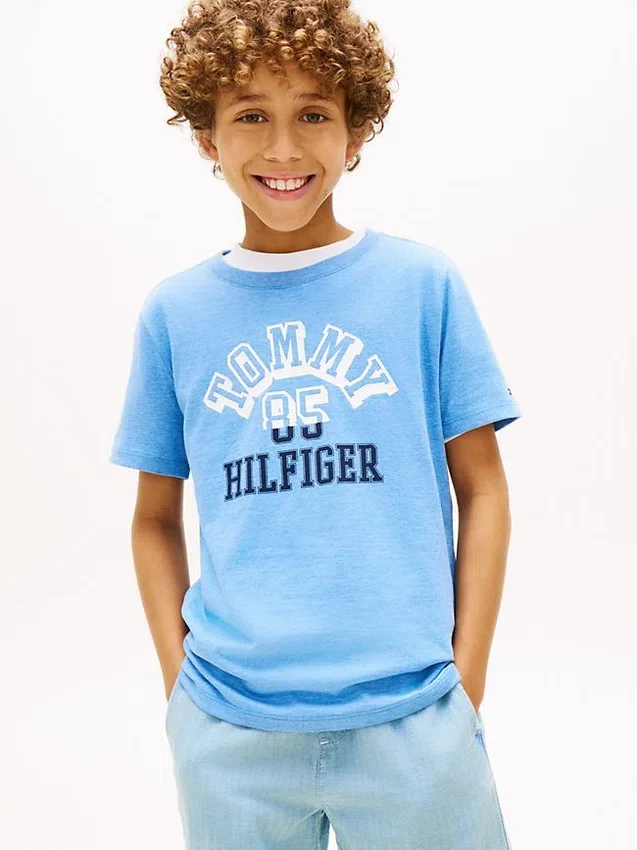 Camiseta Tommy Arch Logo para niño Camiseta Tommy Arch Logo para niño