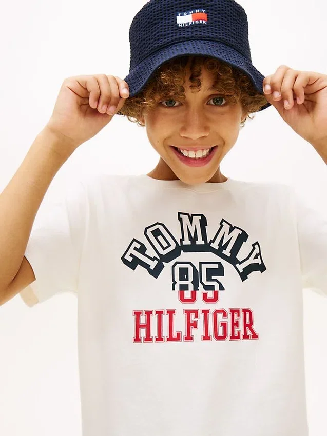 Camiseta Tommy Arch Logo para niño Camiseta Tommy Arch Logo para niño