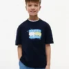 Camiseta Tommy Graffiti Logo para niño