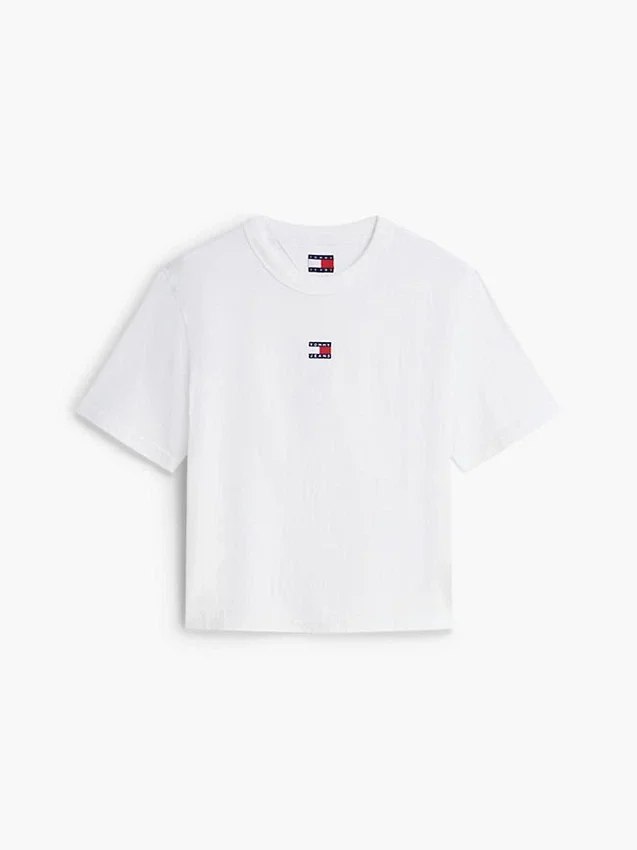 Camiseta Tommy Jeans Badge Boxy Camiseta Tommy Jeans Badge Boxy