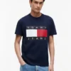 Camiseta Tommy Jeans con gran logotipo de bandera