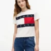 Camiseta Tommy Jeans con gran logotipo de bandera Camiseta Tommy Jeans con gran logotipo de bandera