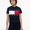 Camiseta Tommy Jeans con gran logotipo de bandera Camiseta Tommy Jeans con gran logotipo de bandera