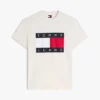 Camiseta Tommy Jeans con gran logotipo de bandera Camiseta Tommy Jeans con gran logotipo de bandera