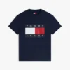Camiseta Tommy Jeans con gran logotipo de bandera