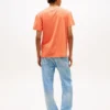 Camiseta Tommy Jeans con logotipo de bandera ondulada Camiseta Tommy Jeans con logotipo de bandera ondulada