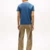 Camiseta Tommy Jeans con logotipo de bandera ondulada