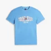 Camiseta Tommy Jeans con logotipo de bandera ondulada
