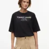 Camiseta Tommy Jeans con logotipo de cristales
